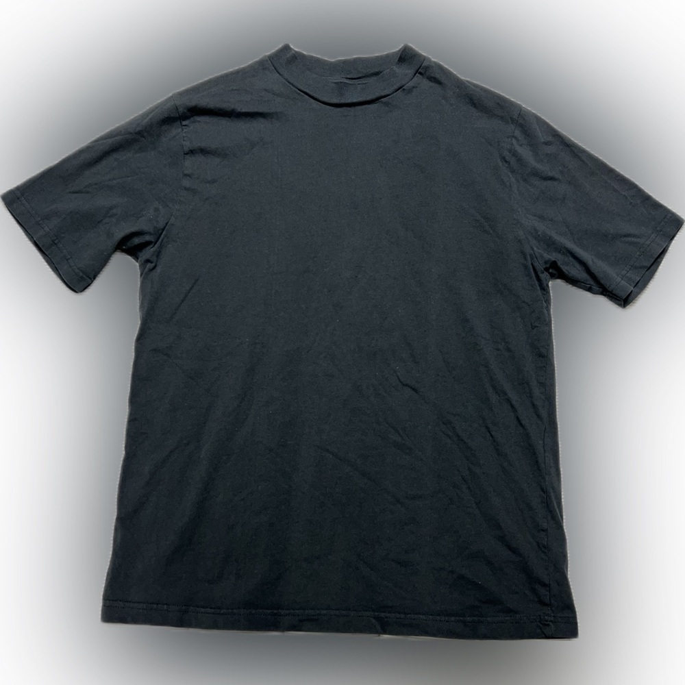 Denim & Flower Black Short Sleeve Tee